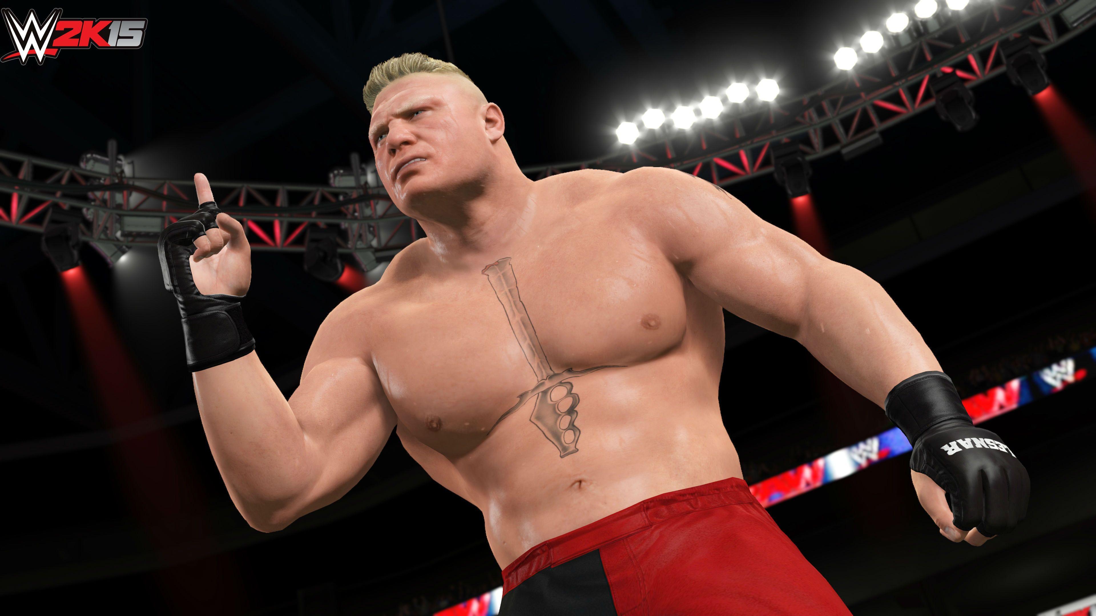 W2K16 Brock Lesnar HD Wallpaper
