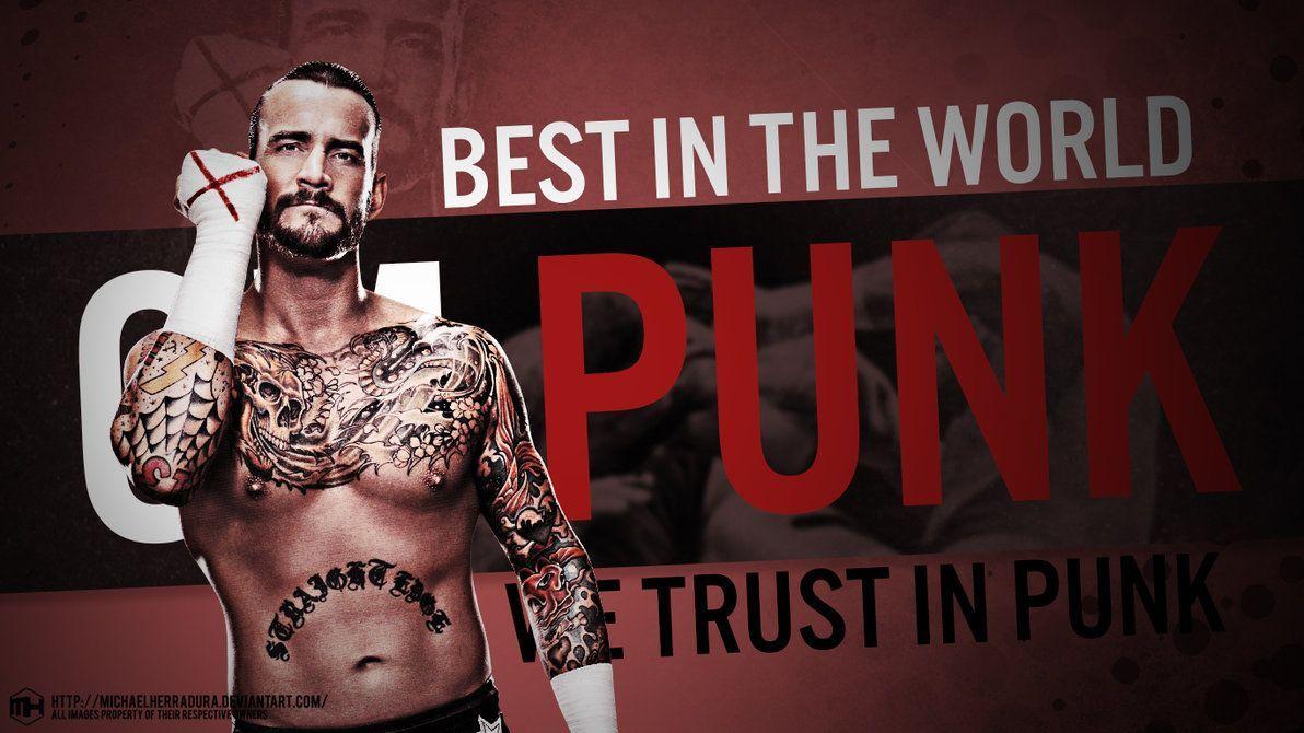 CM PUNK wallpaper