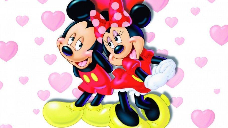 Mickey And Minnie In Love HD Wallpaper For Mobile Phones