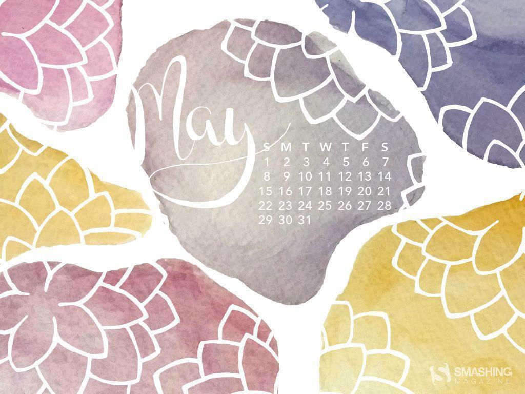 Desktop Wallpaper Calendars: May 2016