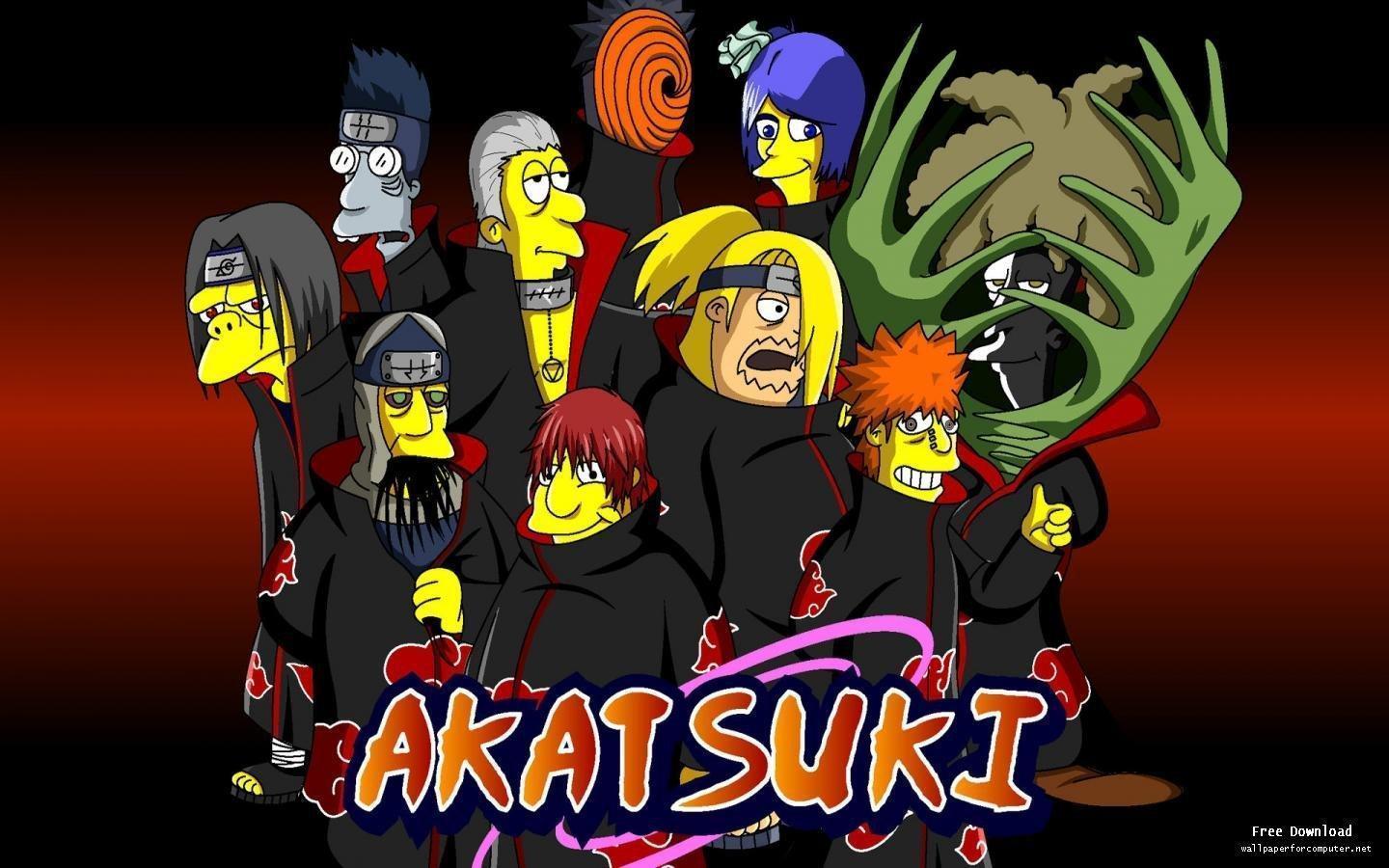 Naruto Shippuden Akatsuki Hd Desktop Wallpapers Anime Powericare