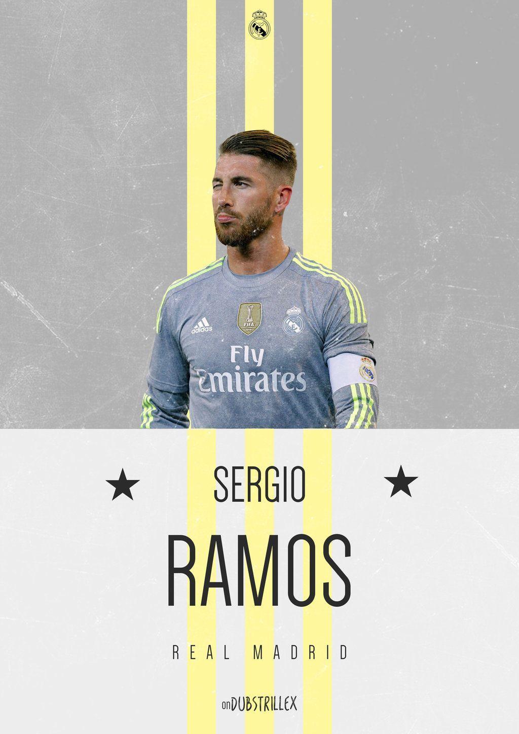 16 Sergio Ramos Real Madrid Poster