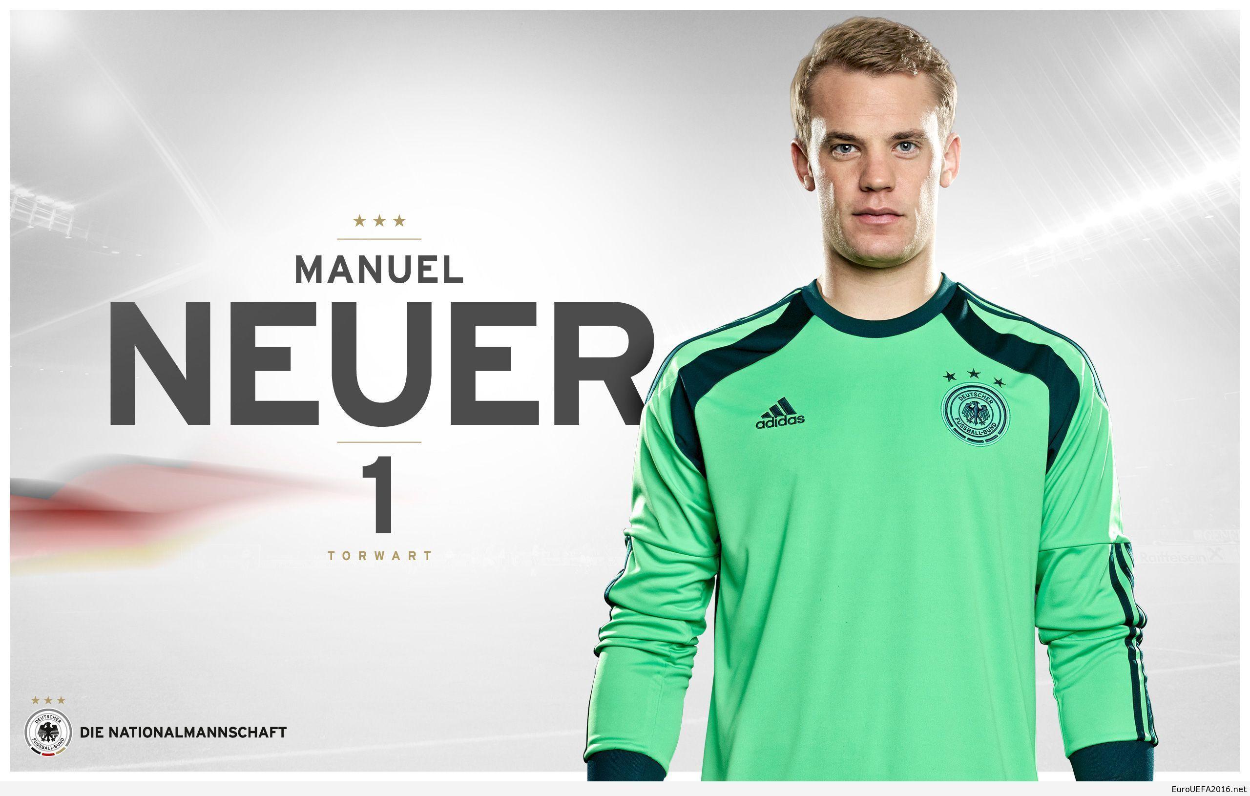 Euro 2016 Manuel Neuer Germany team wallpaper, picture