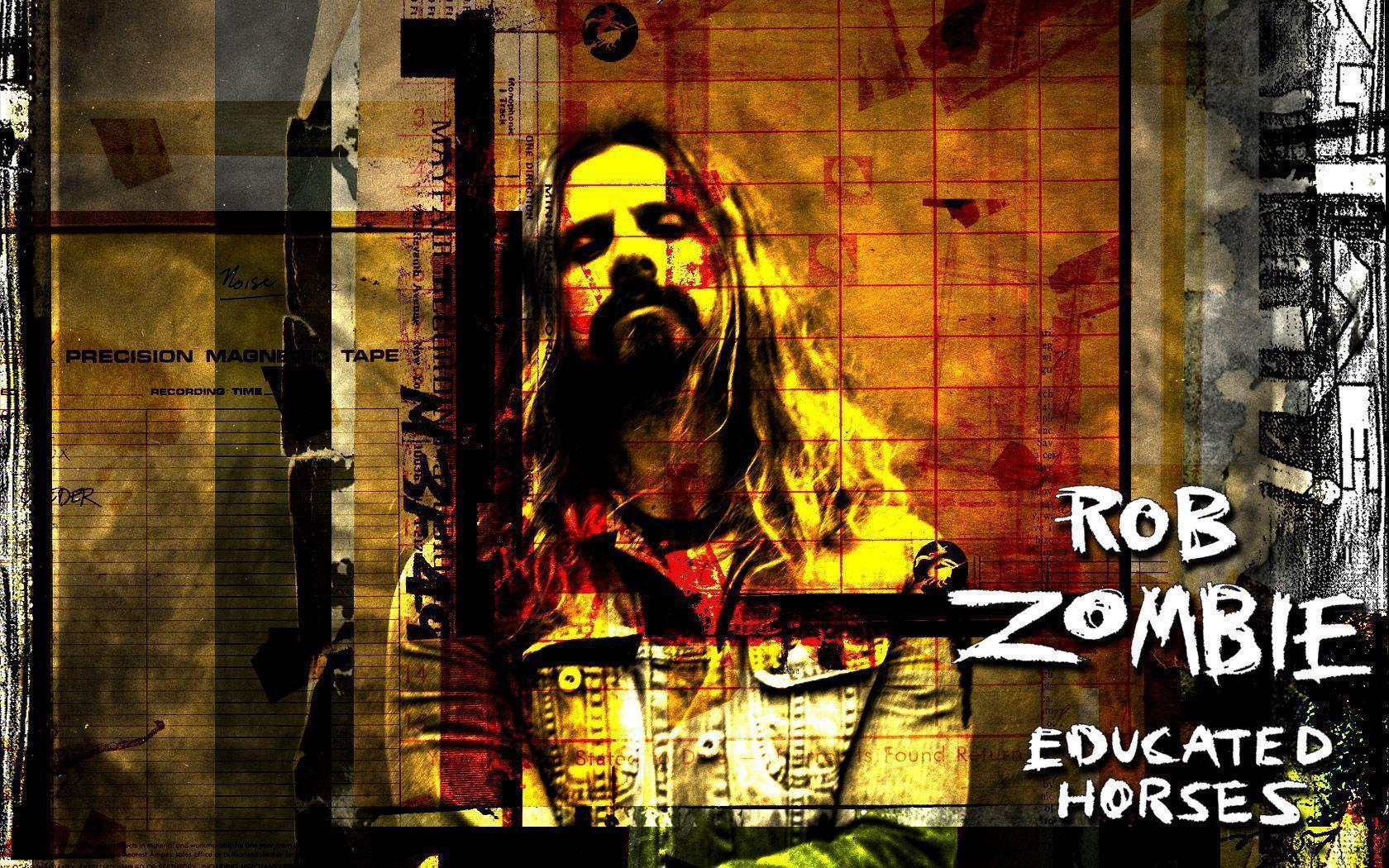 Download the Rob Zombie Mug Shot Wallpaper, Rob Zombie Mug Shot