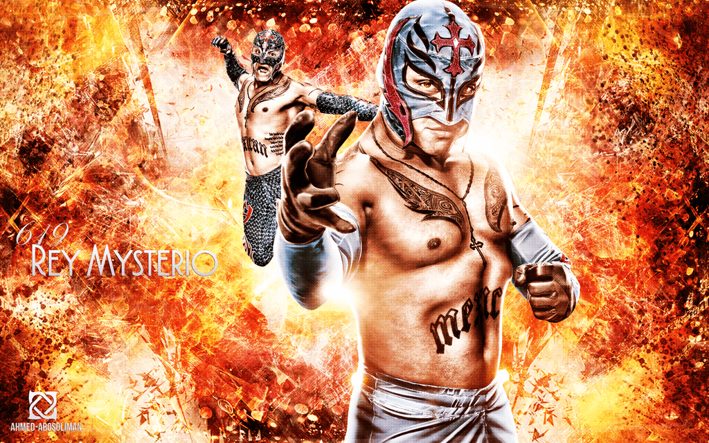 Rey Mysterio Wallpaper By Ahmed Abosoliman