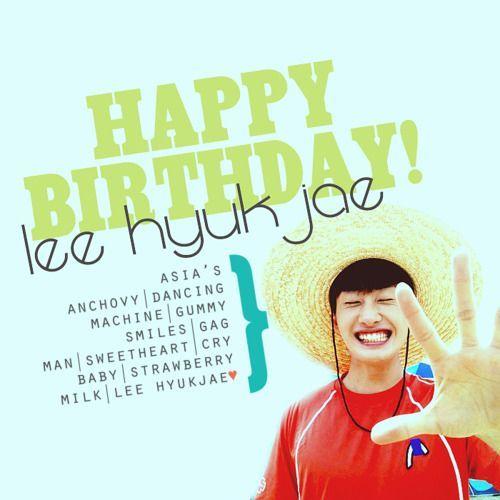 Super Junior image Happy Birthday Eunhyuk Oppa ♥ #HappyHyukDay