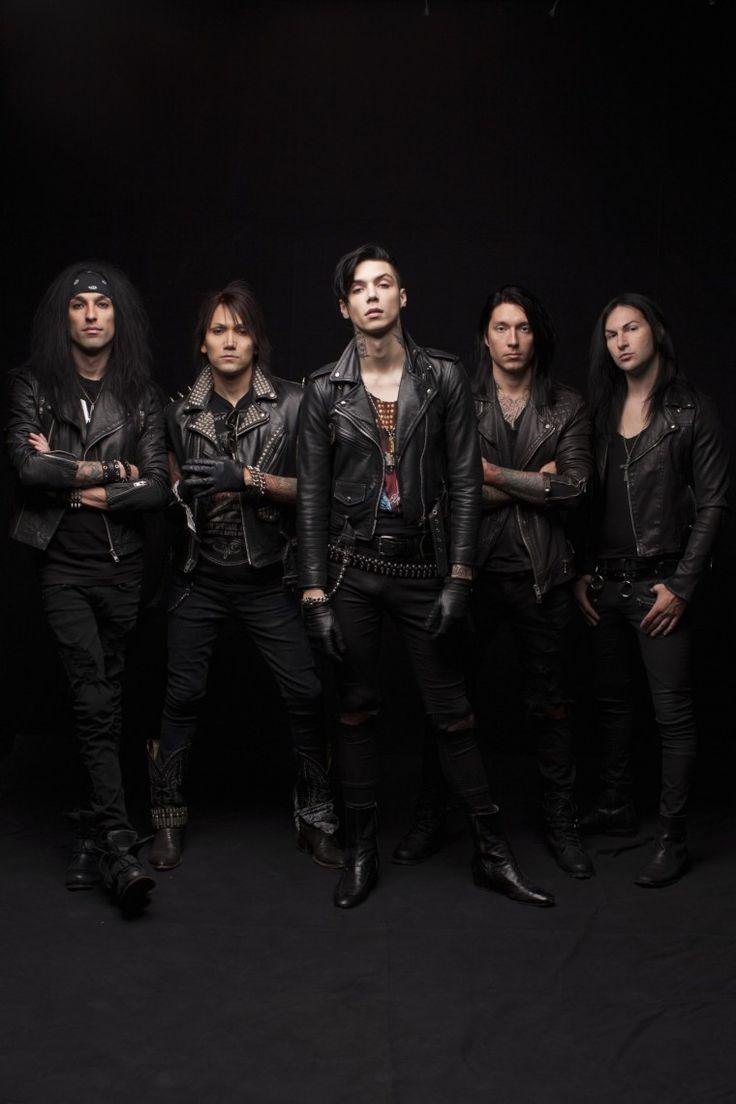 Black Veil Brides. Andy Biersack, Jake Pitts