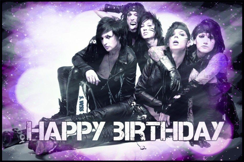 Black Veil Brides Birthday wish