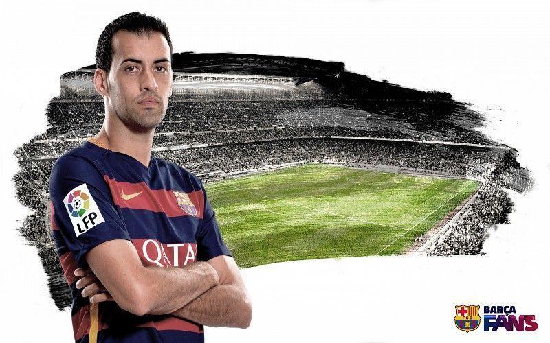 Sergio Busquets 2015 2016 FC Barcelona Wallpaper Free Desktop