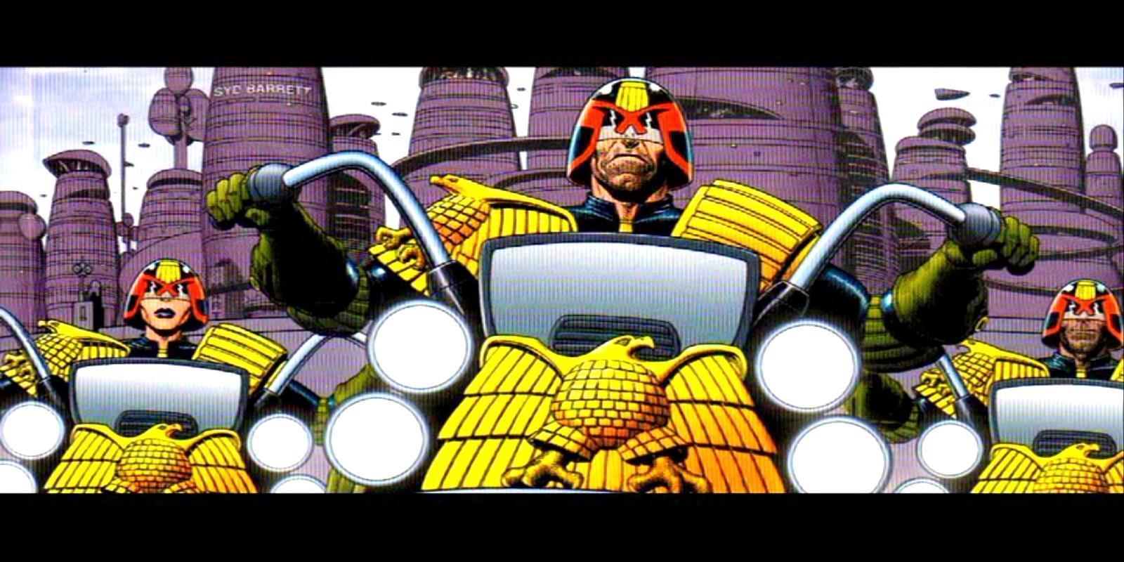 Judge Dredd Computer Wallpaper Desktop Background 1600×800 Id
