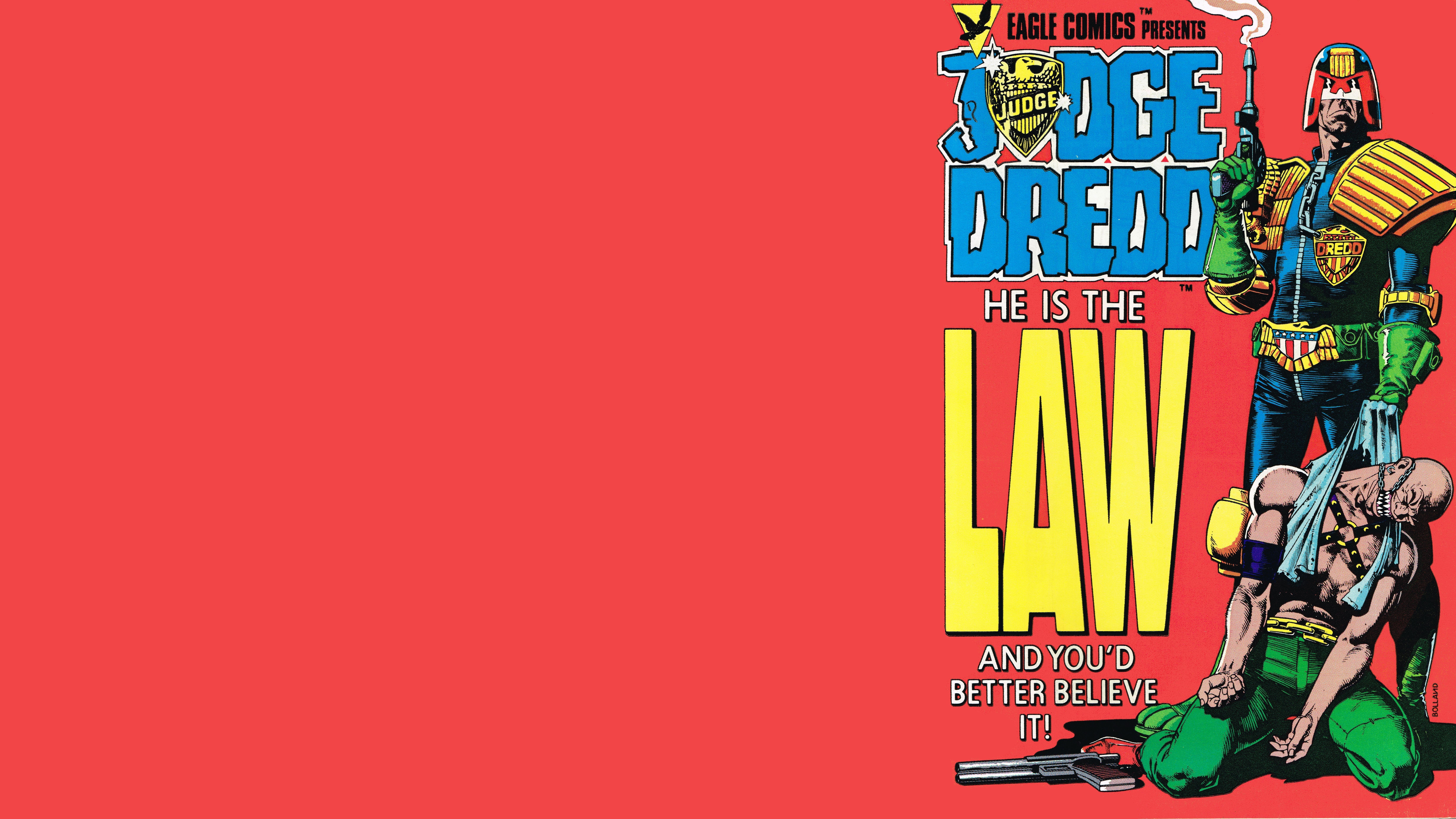 Judge Dredd HD Wallpaper