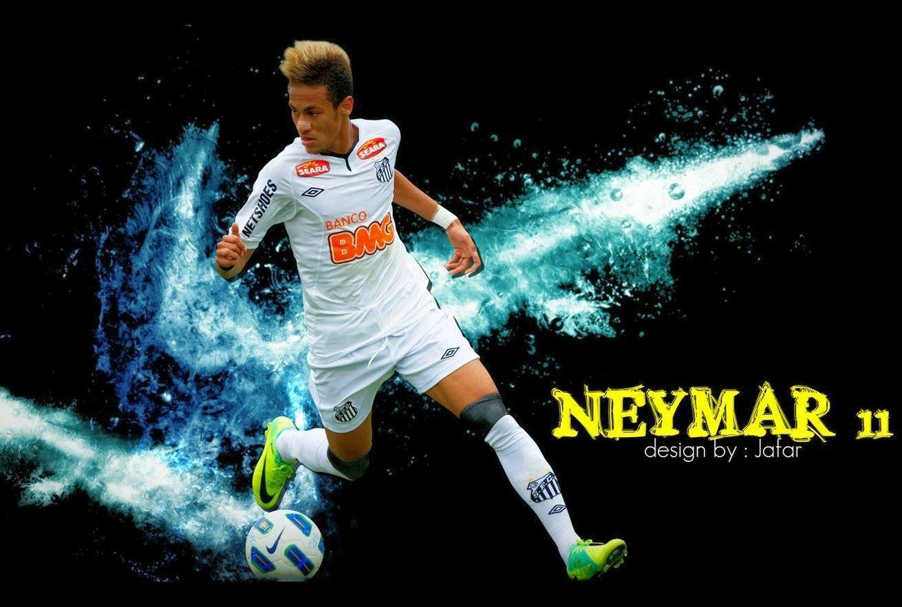 Neymar Da Silva New HD Wallpaper 2013 2014. Football Wallpaper HD