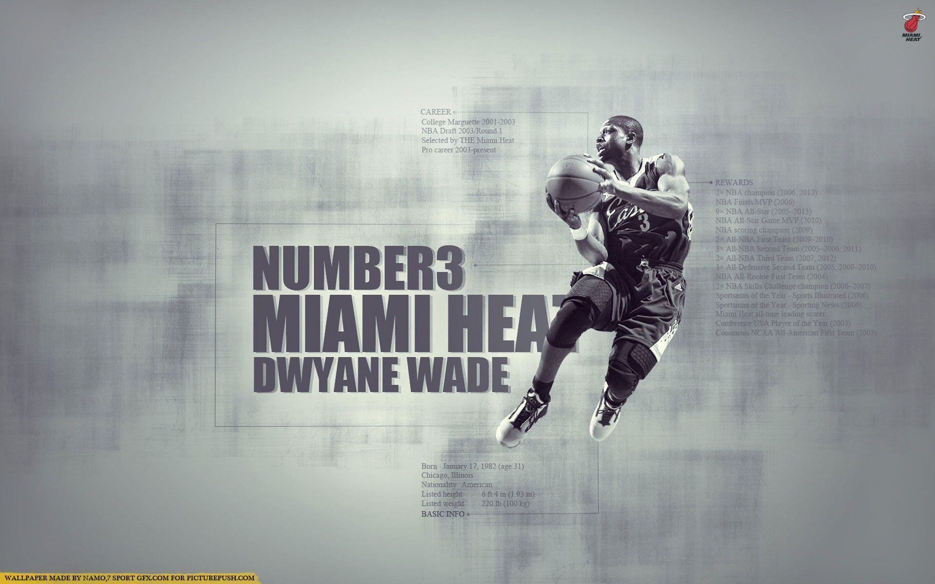 Dwyane Wade Career Achievements 1920×1200 Wallpaper. Basketball