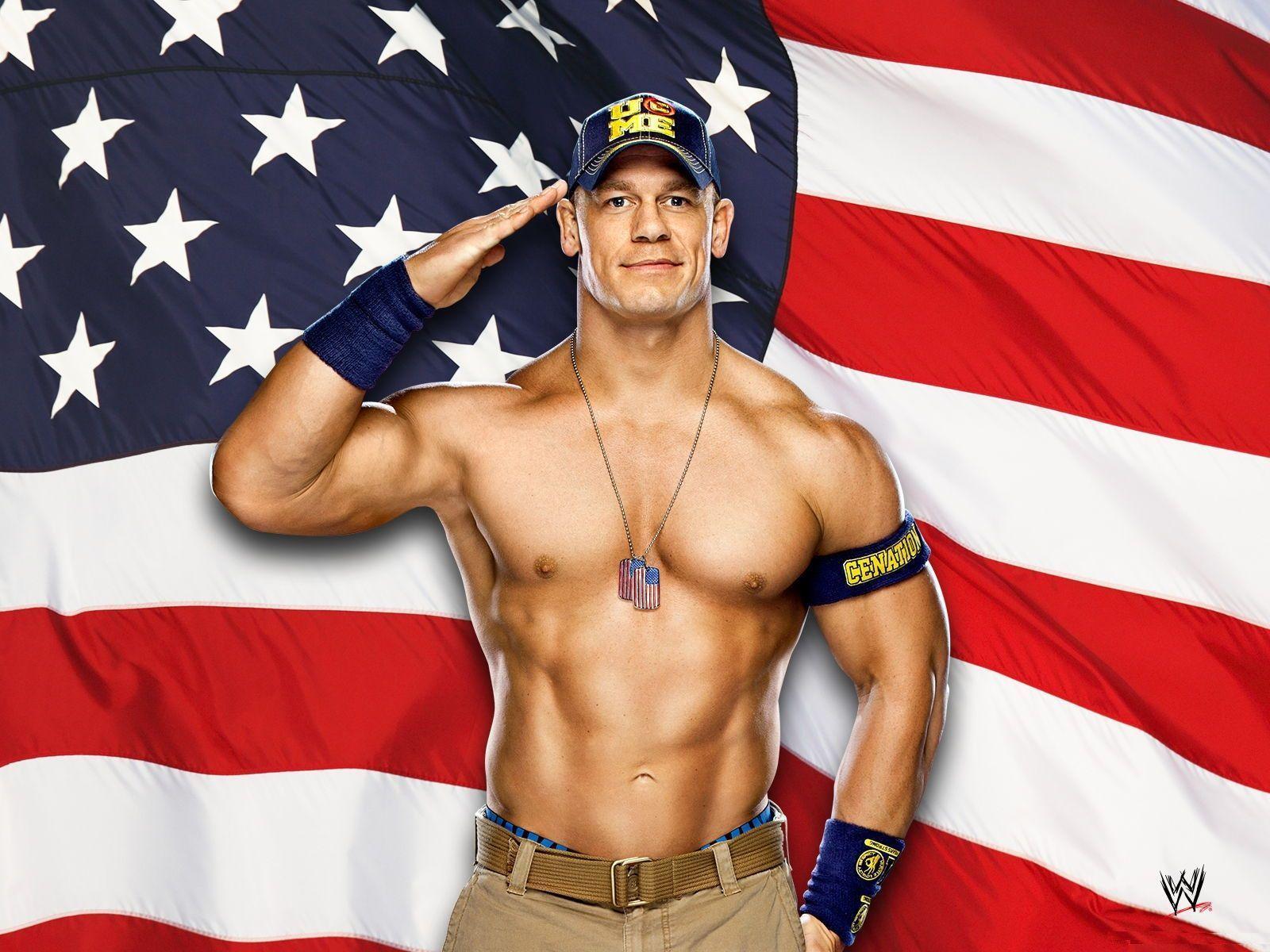 Wwe, John, Cena, American, Flag, Desktop, Background, Wallpaper