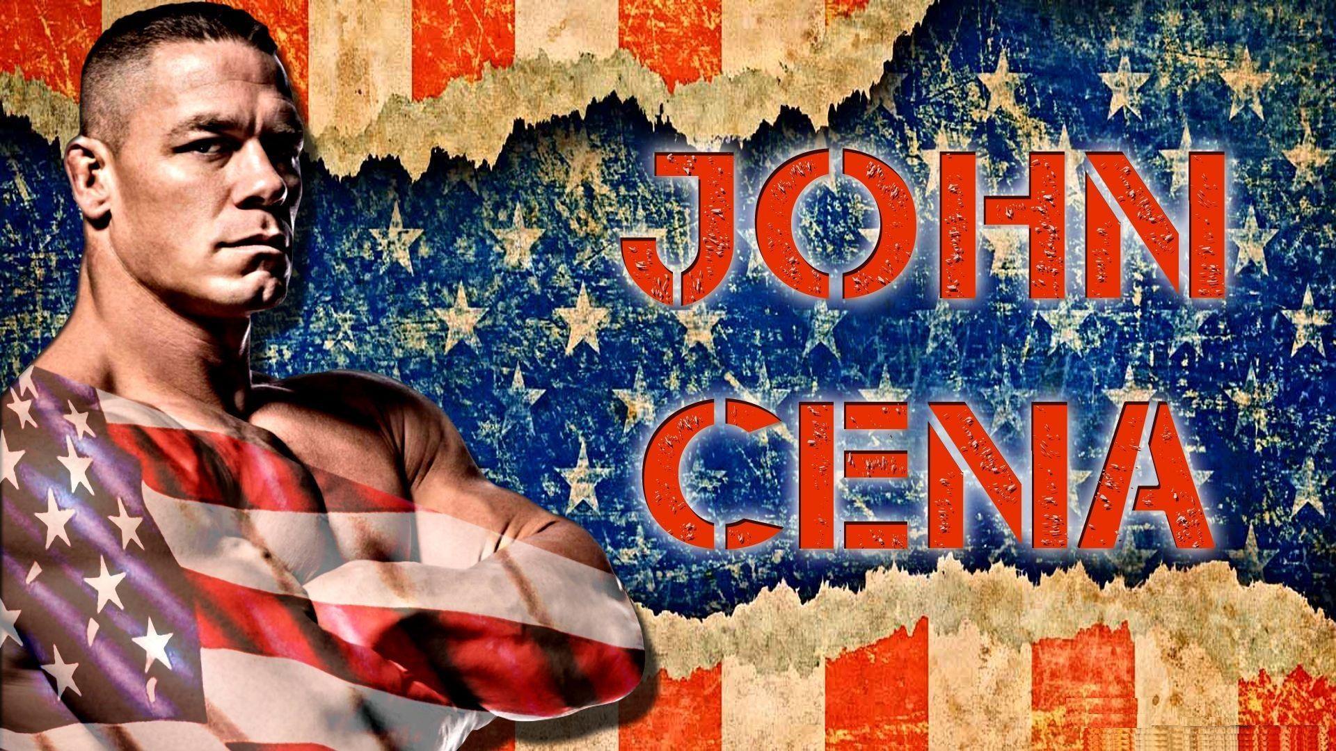 John, Cena, The, Patriotic, Champ, Wallpaper, Picture