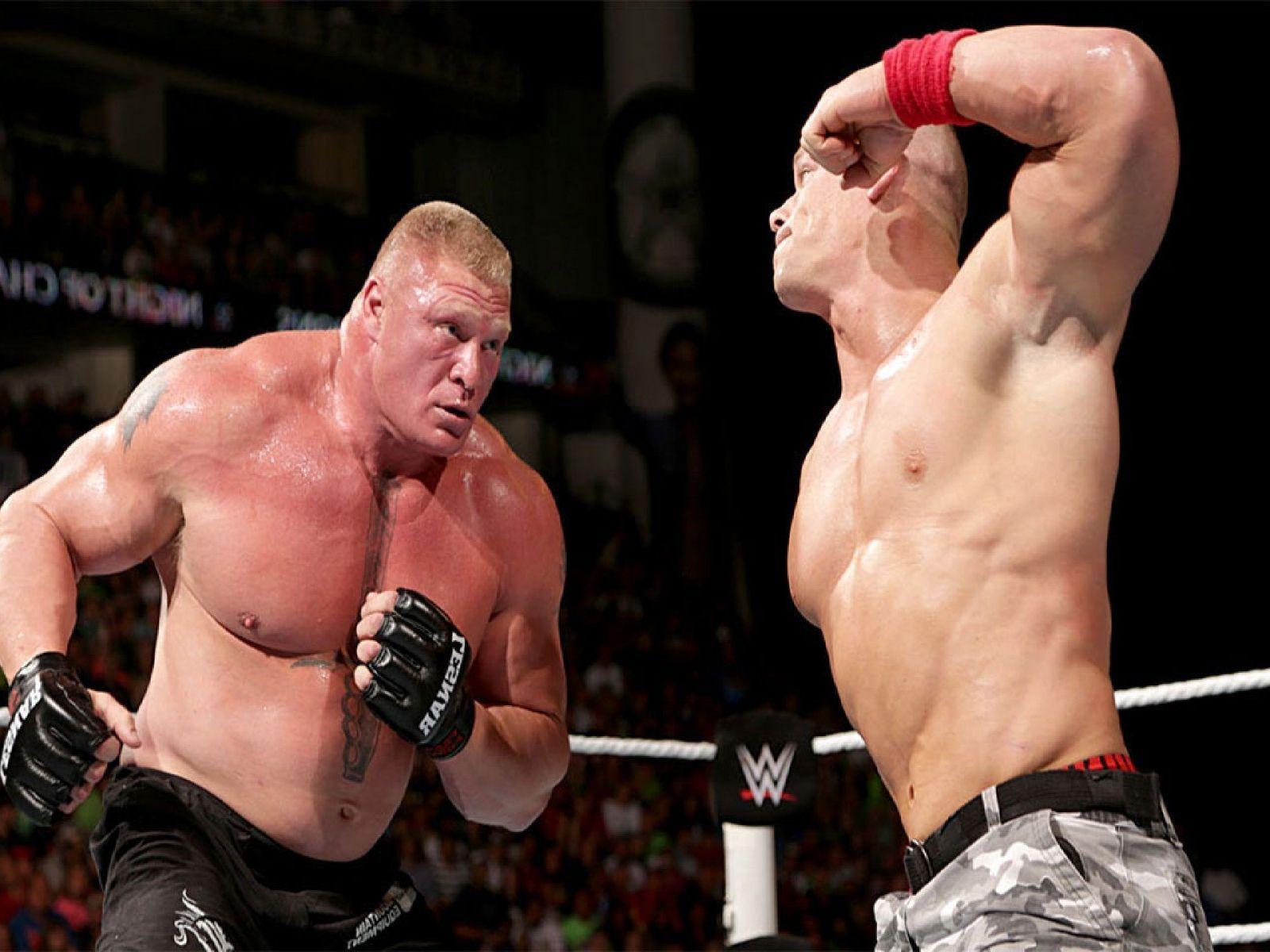 John Cena Vs Brock Lesnar Wallpaper. HD Desktop Wallpaper