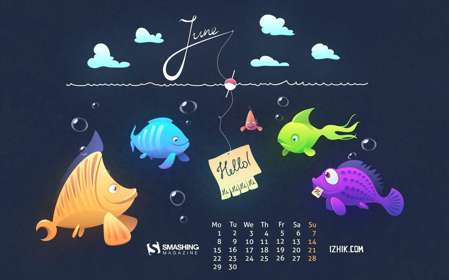 Desktop Wallpaper Calendars: June 2015