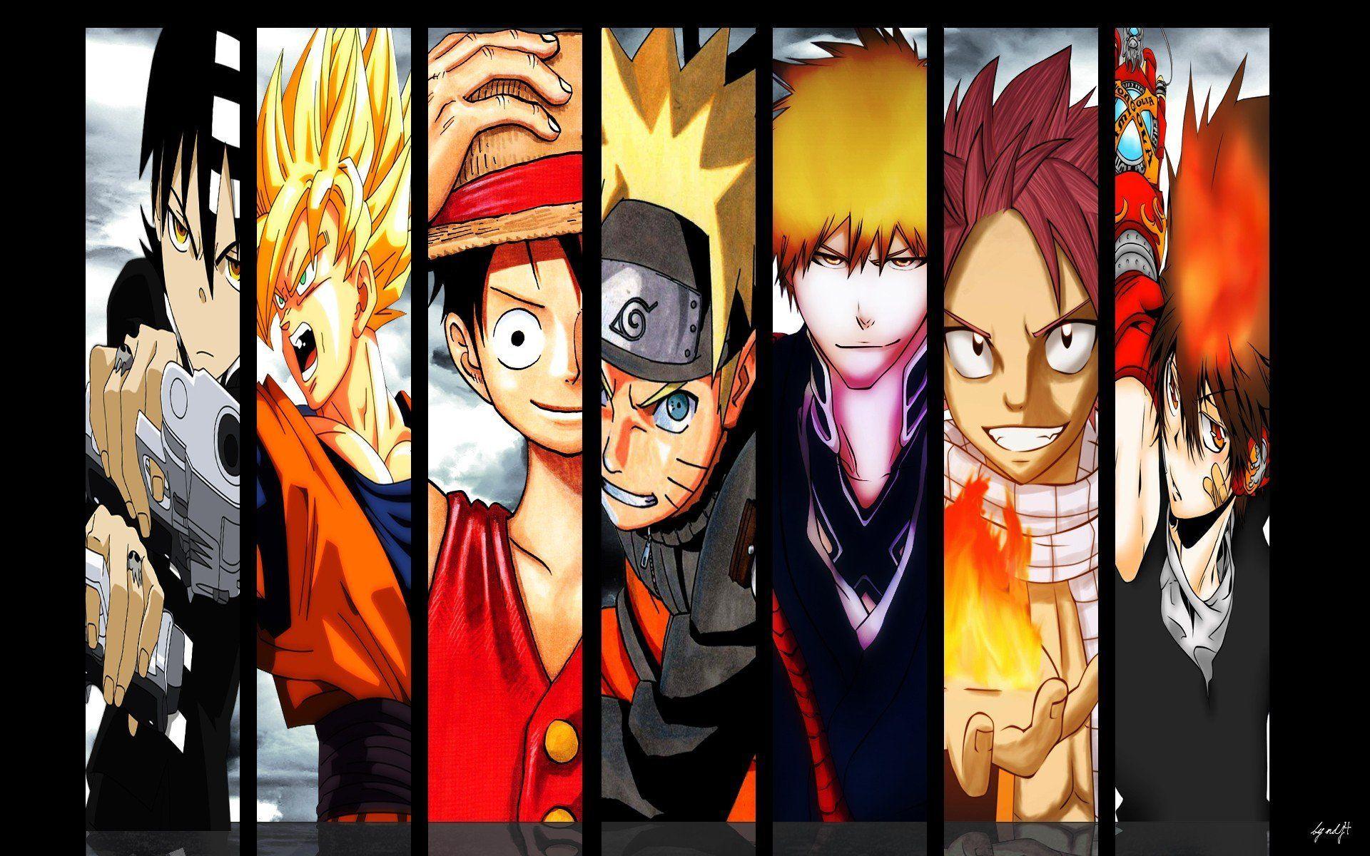 Naruto Bleach One Piece Fairy Tail Wallpapers » WallDevil