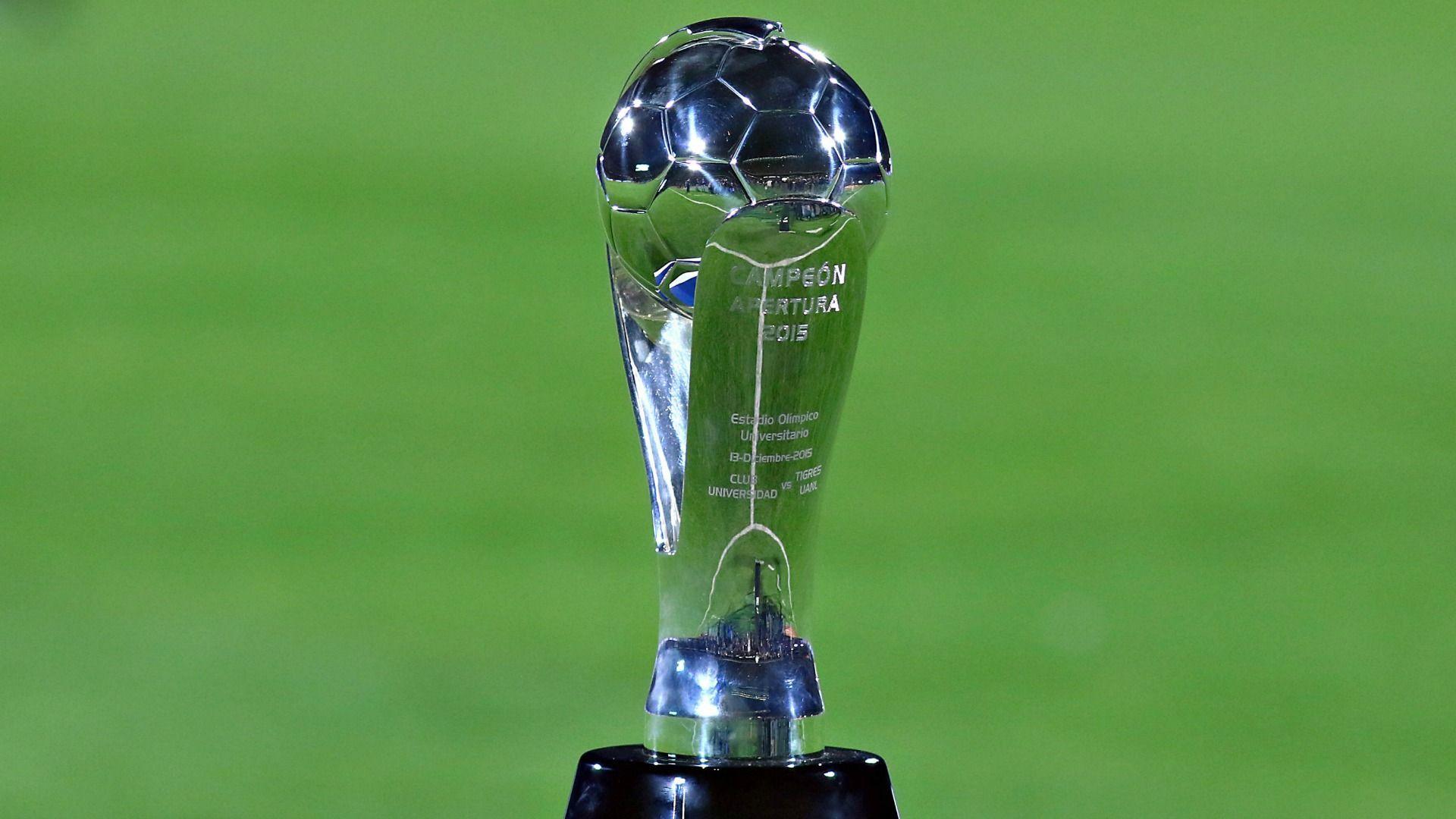 El trofeo de la Liga MX