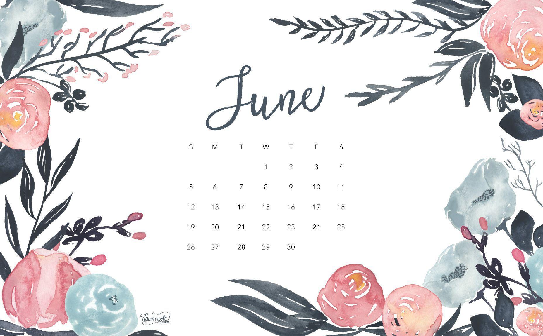 Desktop Wallpapers Calendar June 2016 Wallpaper Cave