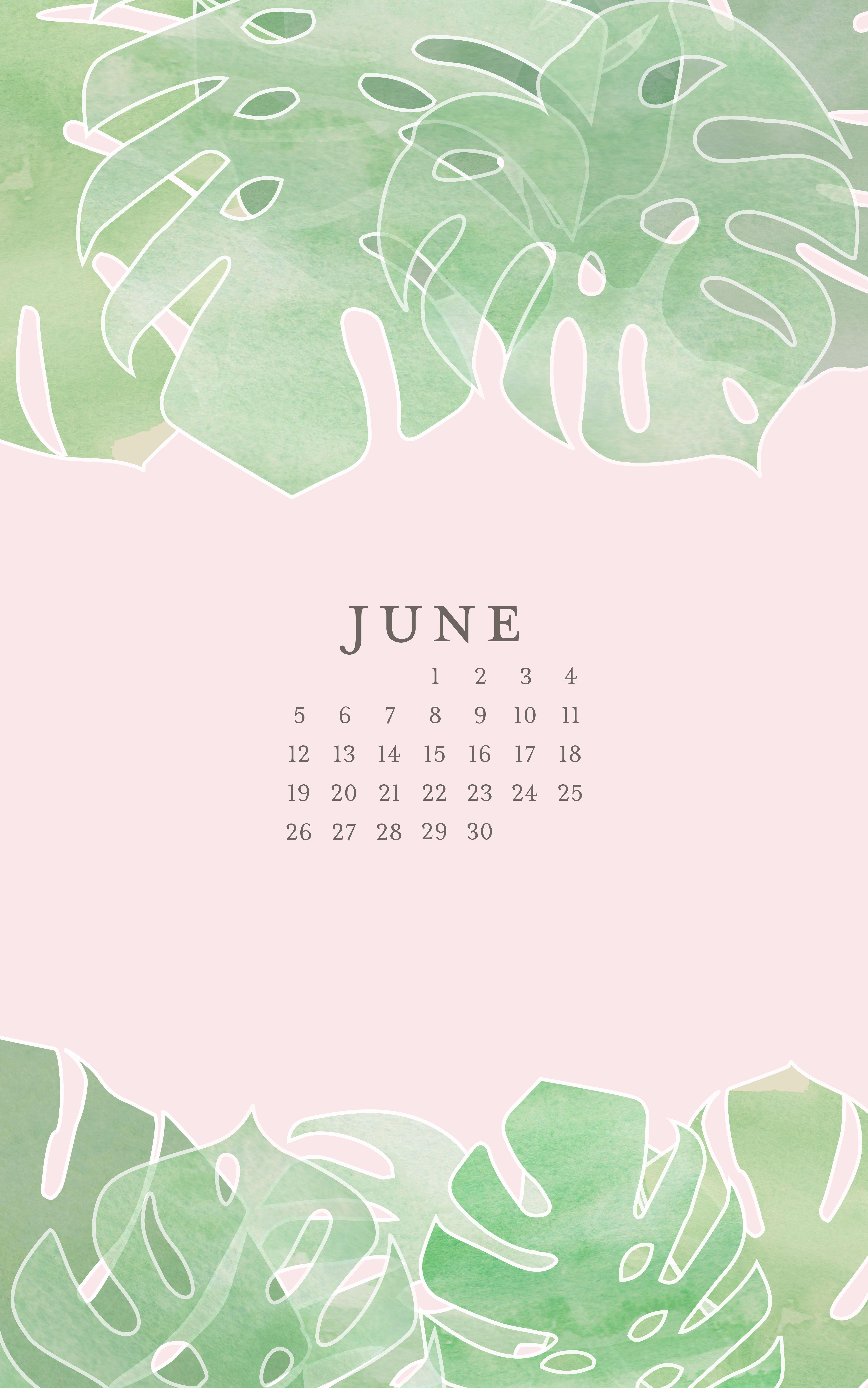 June 2016 Free Calendars and Wallpaper