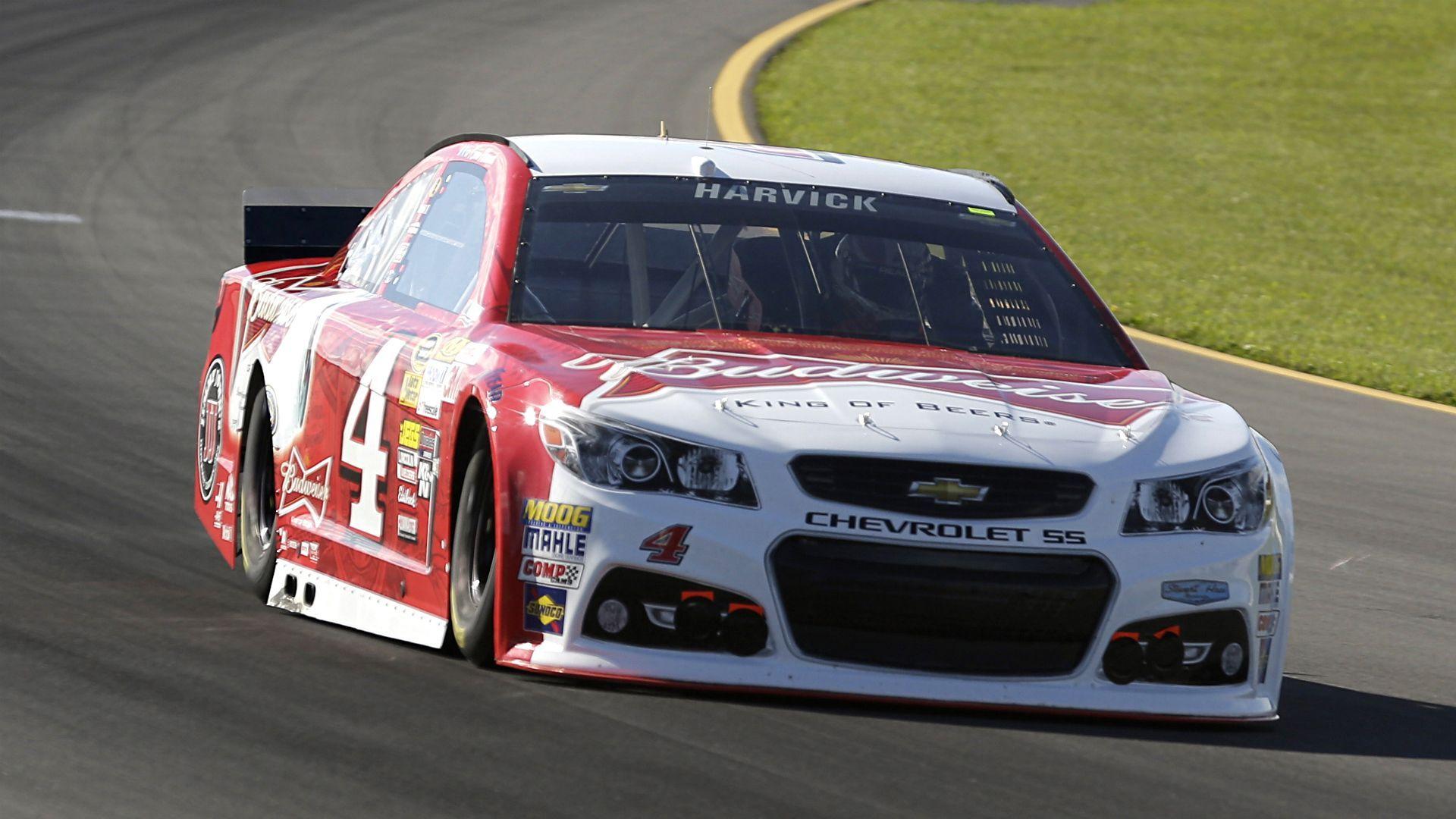 Kevin Harvick wins Michigan pole with fastest speed since 1987