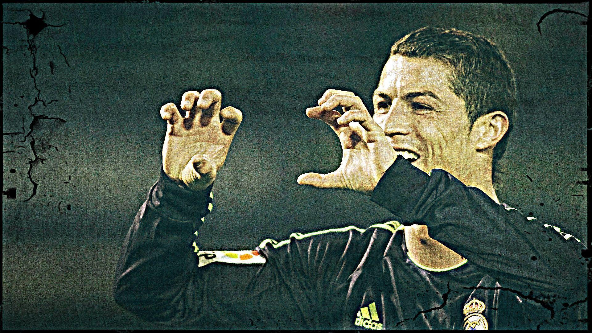 Best Cristiano Ronaldo Celebration Wallpaper Full HD 2015 2016