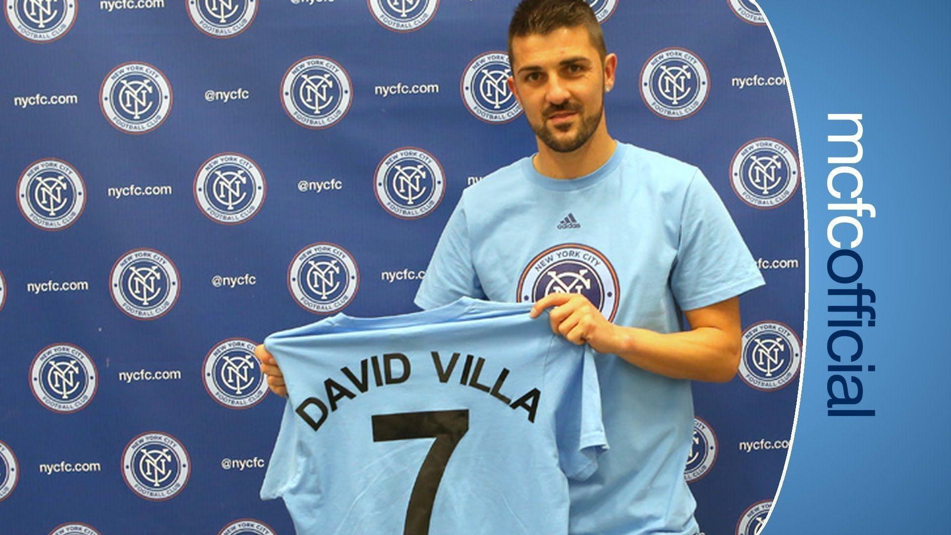 Manchester City David Villa Shirt Wallpaper: Players, Teams