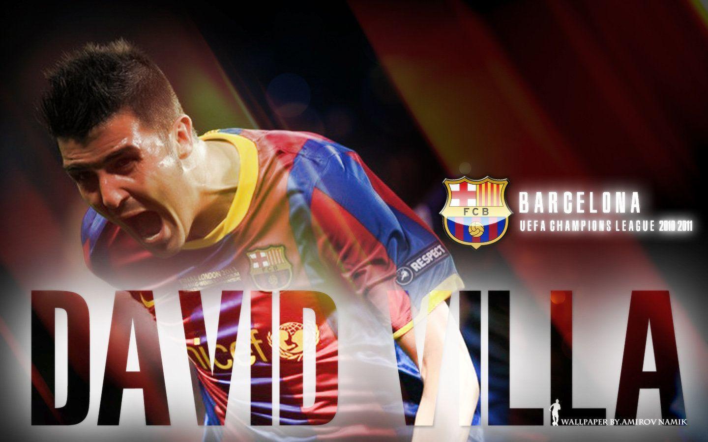 David Villa Football Wallpaper HD Wallpaper