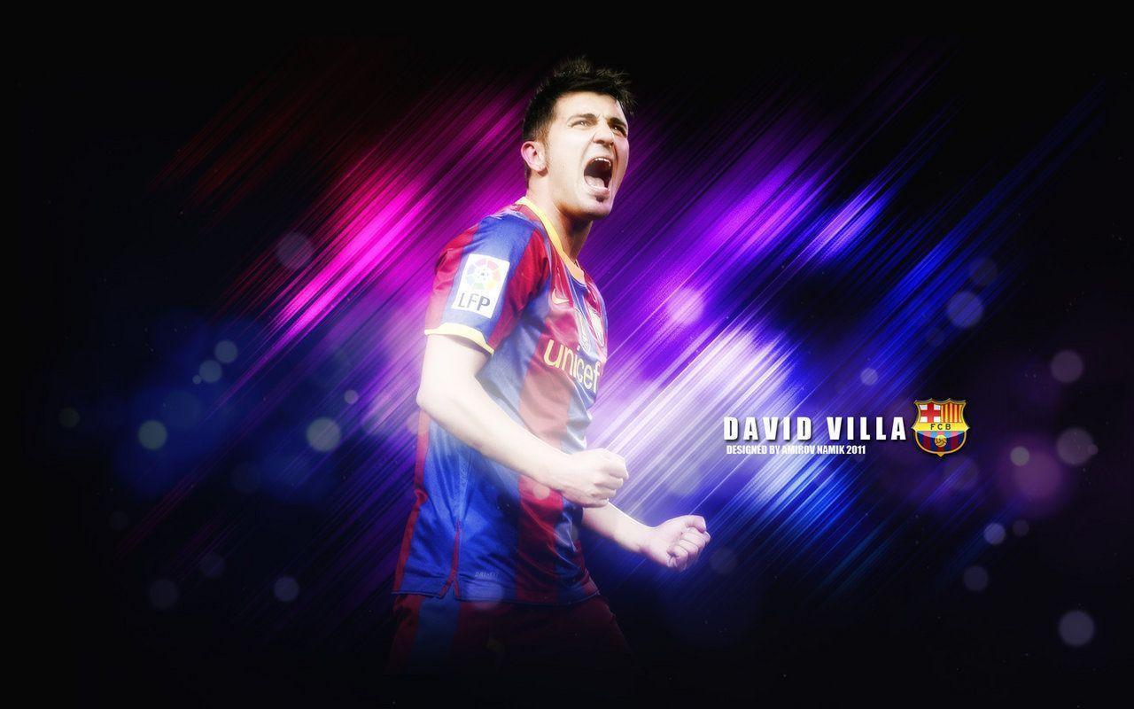 David Villa Soccer Wallpaper HD Wallpaper