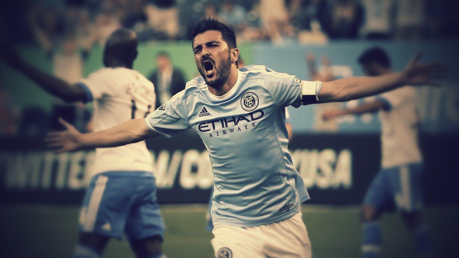 WATCH: David Villa Cuts Through Defense Like Birthday Cake