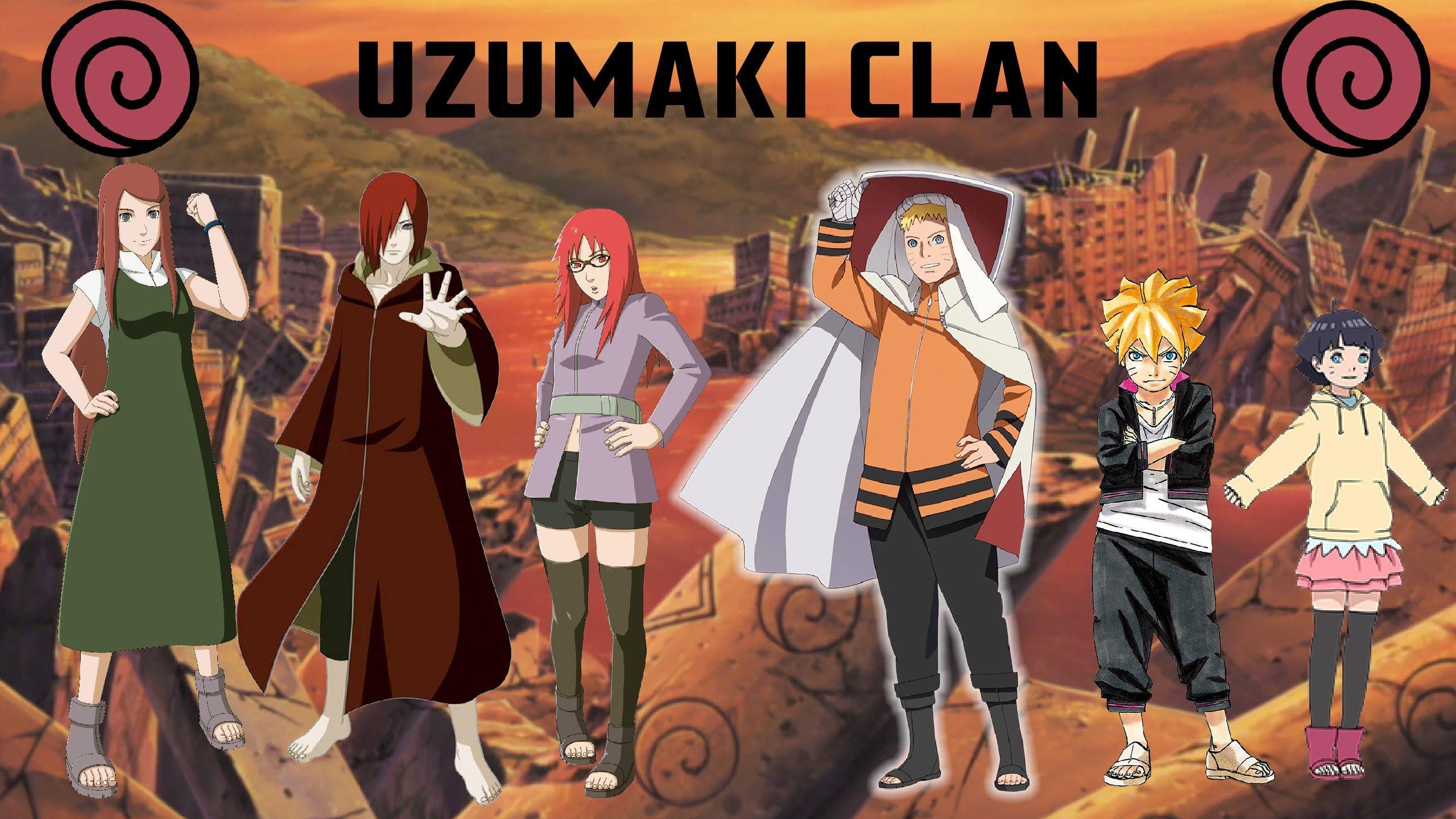 The Uzumaki Clan Known Members