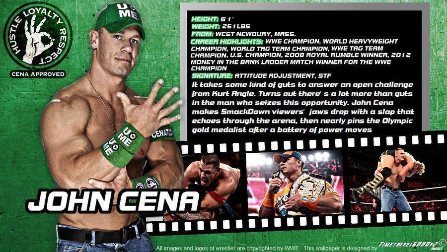 More Like WWE John Cena HD Wallpaper V6