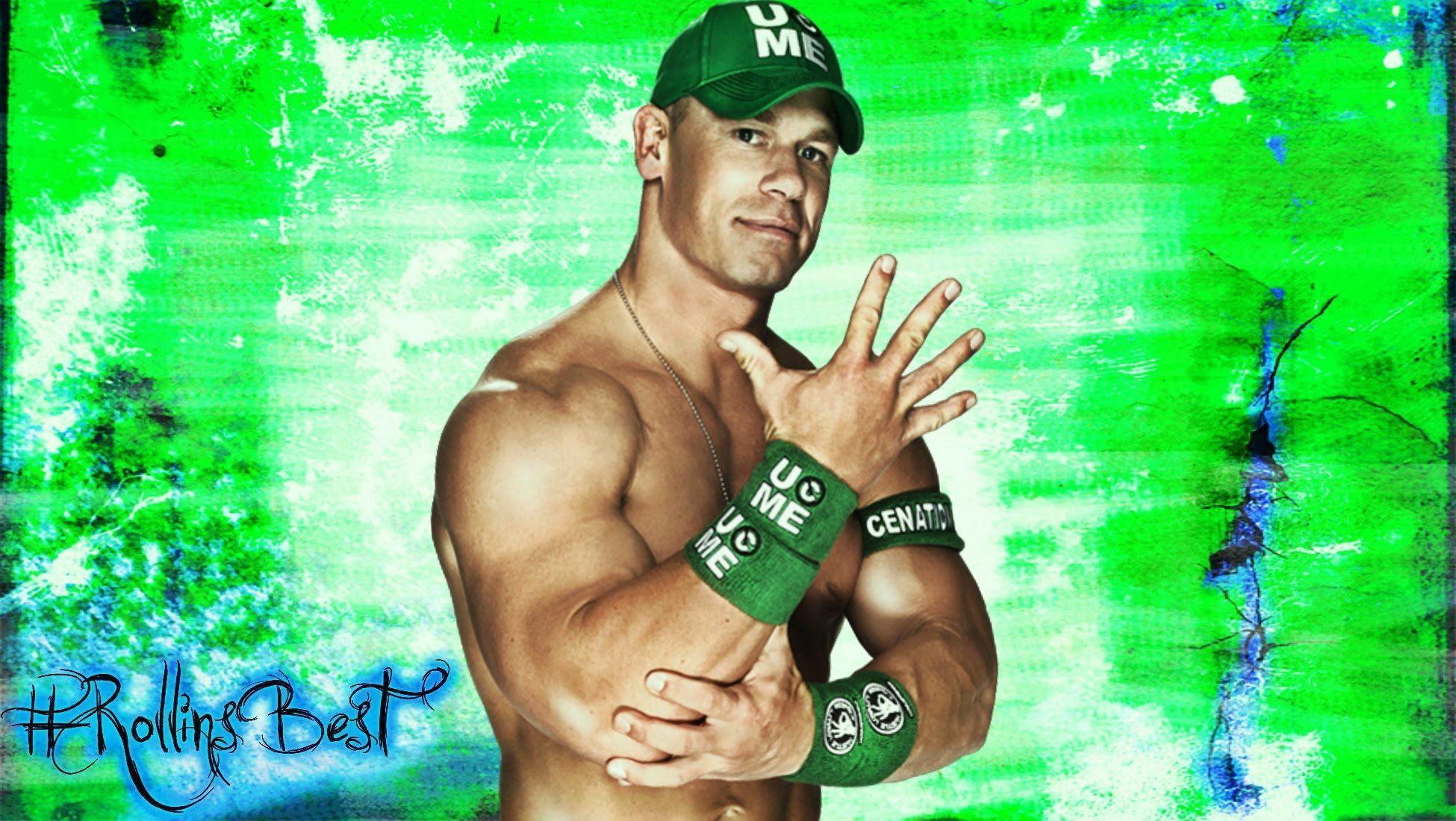 WWE: Jhon Cena Song "My time Is Now" (Green Version) HD
