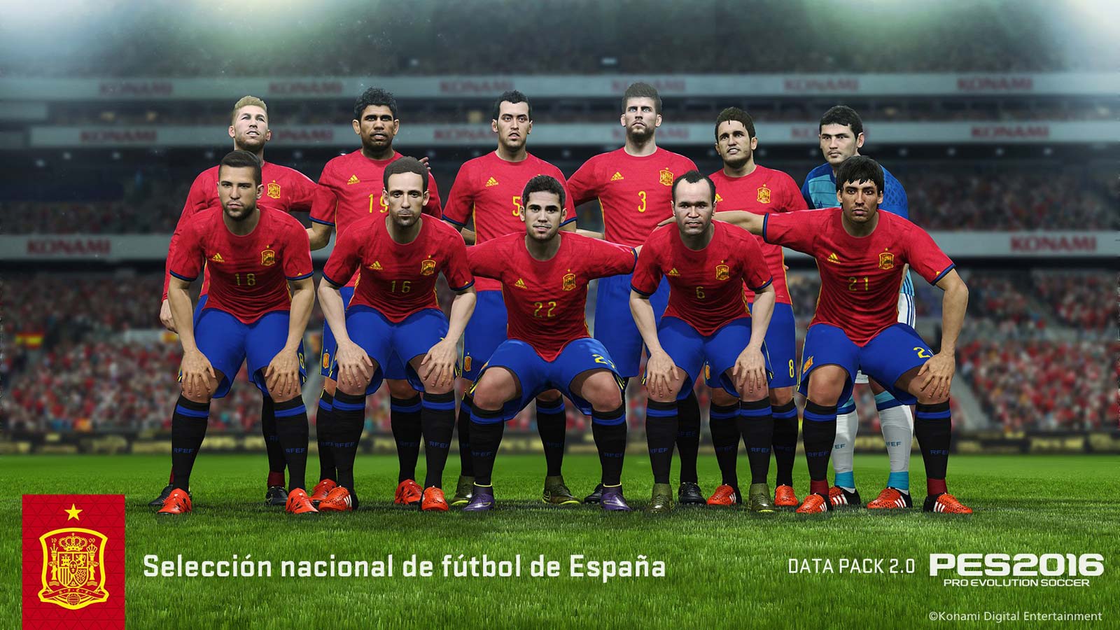 PES 2016 Data Pack 2 to Feature New National Team Kits