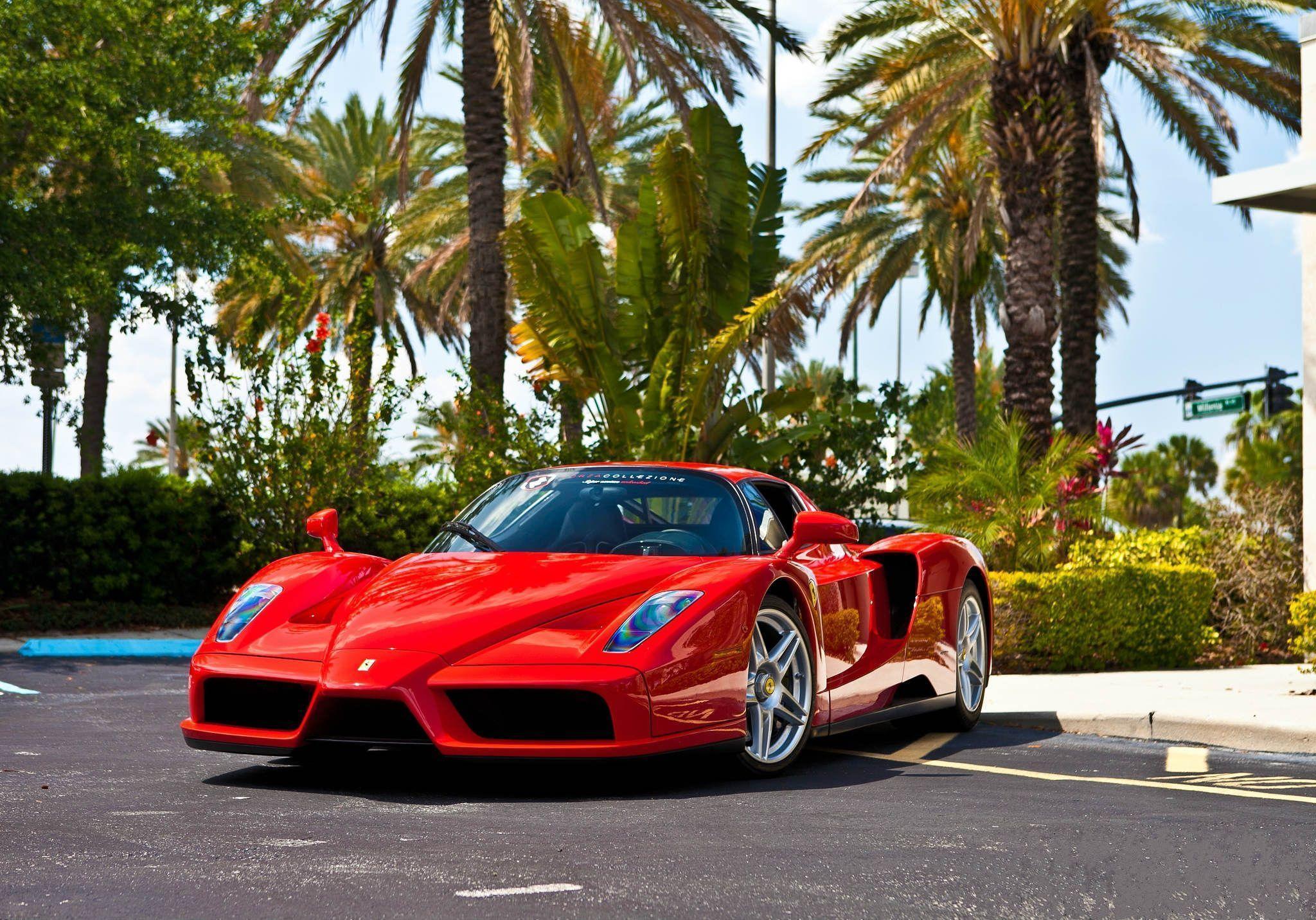 Picture 2016, Red Ferrari Enzo Car HD Wallpaper, Image
