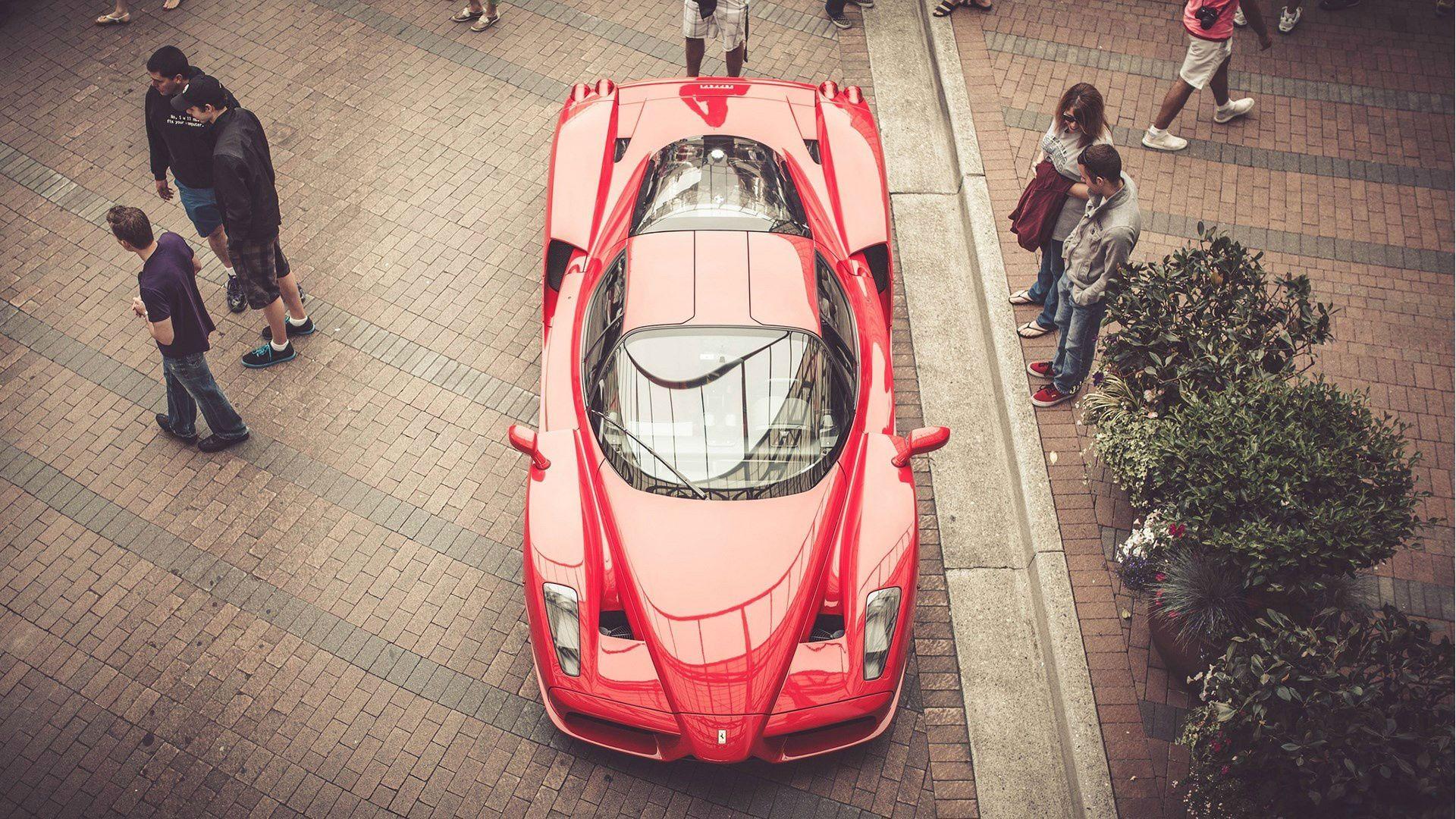 Picture Ferrari Enzo Top View Wallpaper, Image