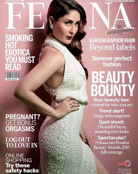 Kareena Kapoor Hot Femina Photohoot March 2016, HQ Pics Full Set
