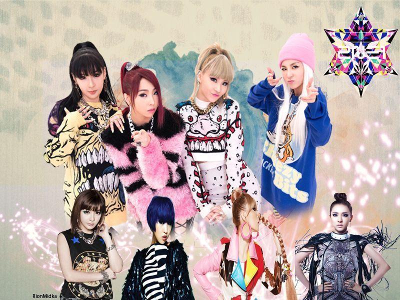 2ne1 Tribute Wallpaper By Rion Midka
