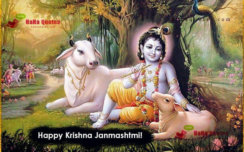 Sri Krishna Janmashtami 2016 Image Quotes SMS Wishes