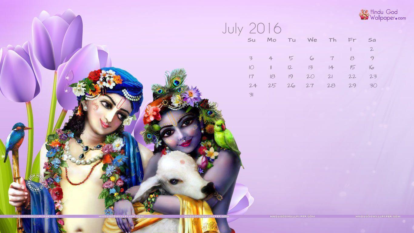 Desktop Calendar Wallpaper July 2016