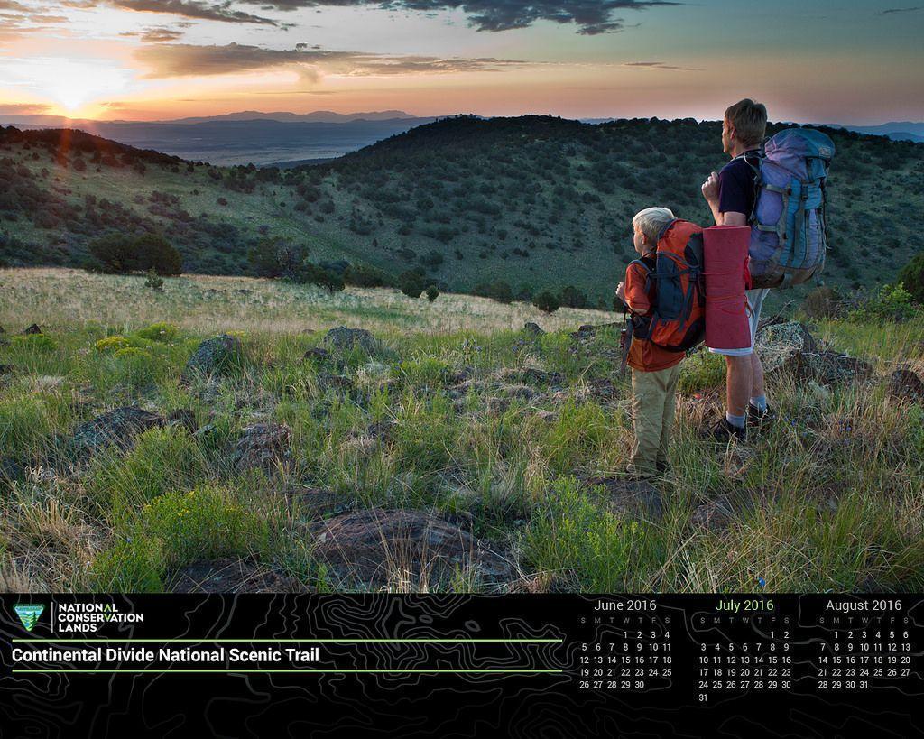 July 2016 Calendar in Honor of #conservationlands15: Desktop
