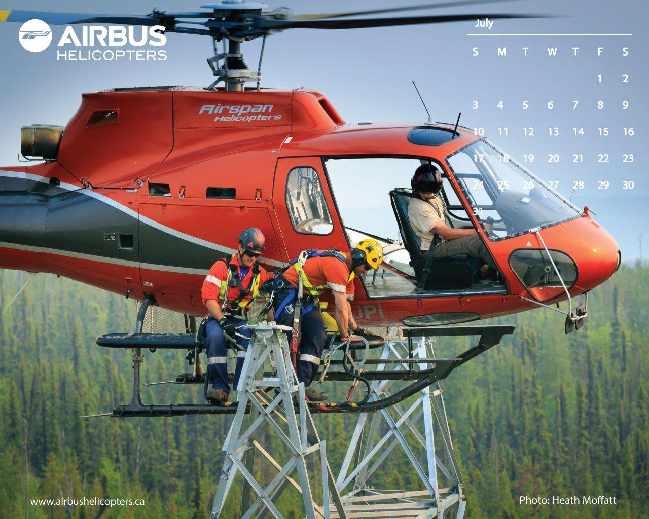 Calendars. Airbus Helicopters Canada