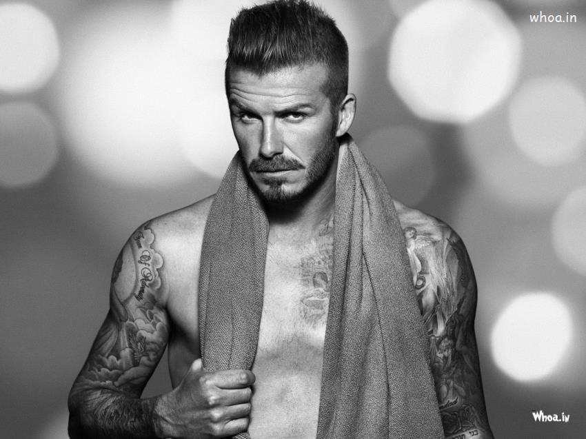 David Beckham Face Closeup With Dark Background HD Wallpaper