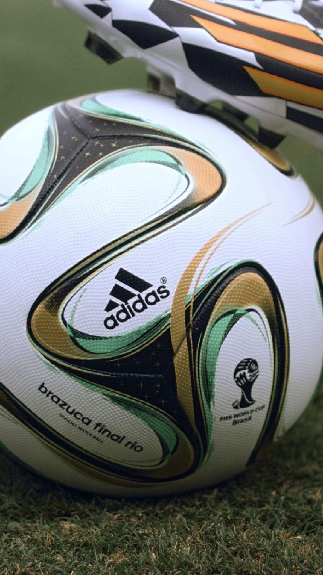 HD Background Adidas Brazuca Football Final Rio FIFA 2014