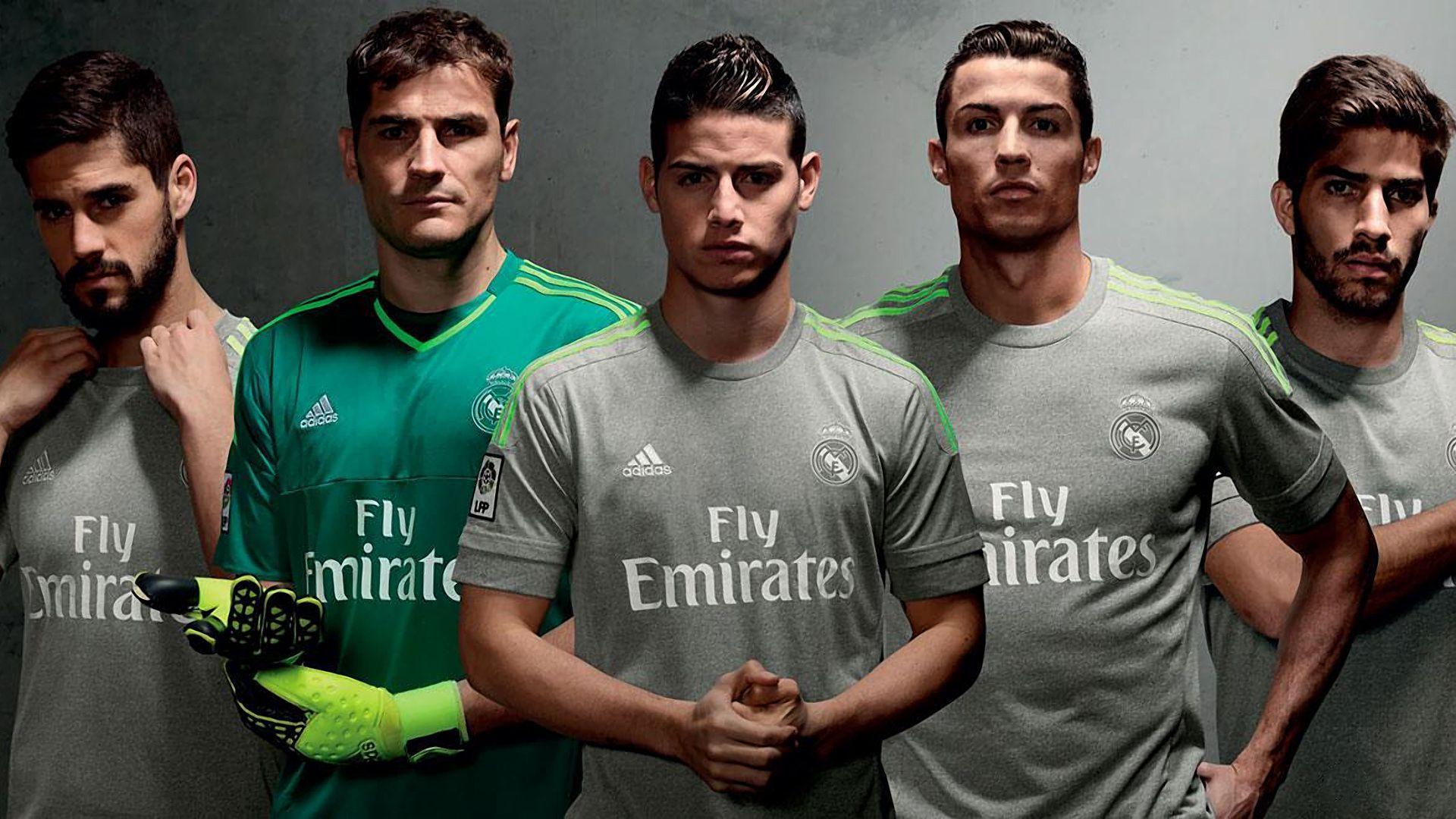 Real Madrid CF 2015 2016 Adidas Away Kit Wallpaper