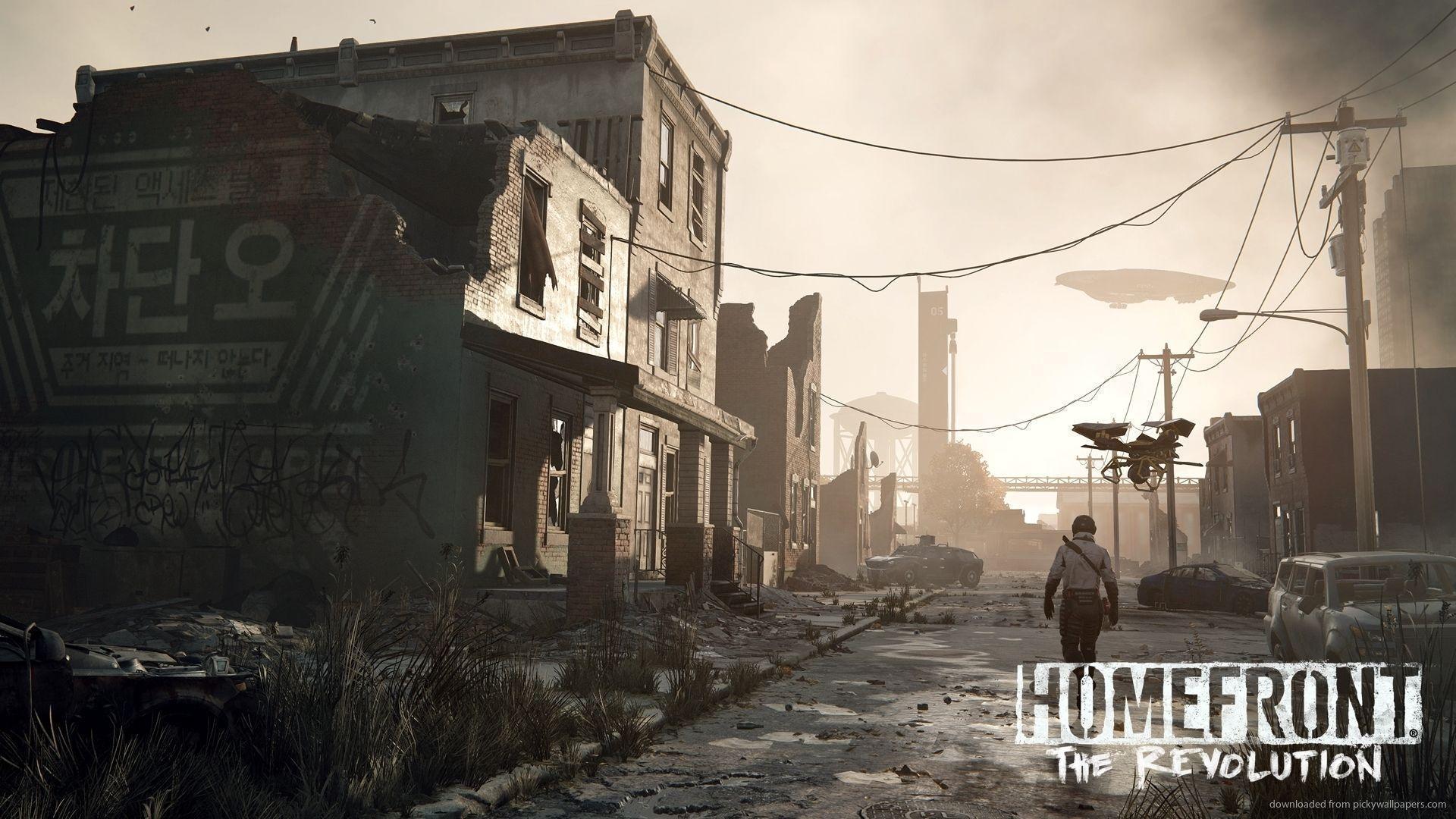 Normal (4:3) 2016 Homefront The Revolution Video Game Wallpaper