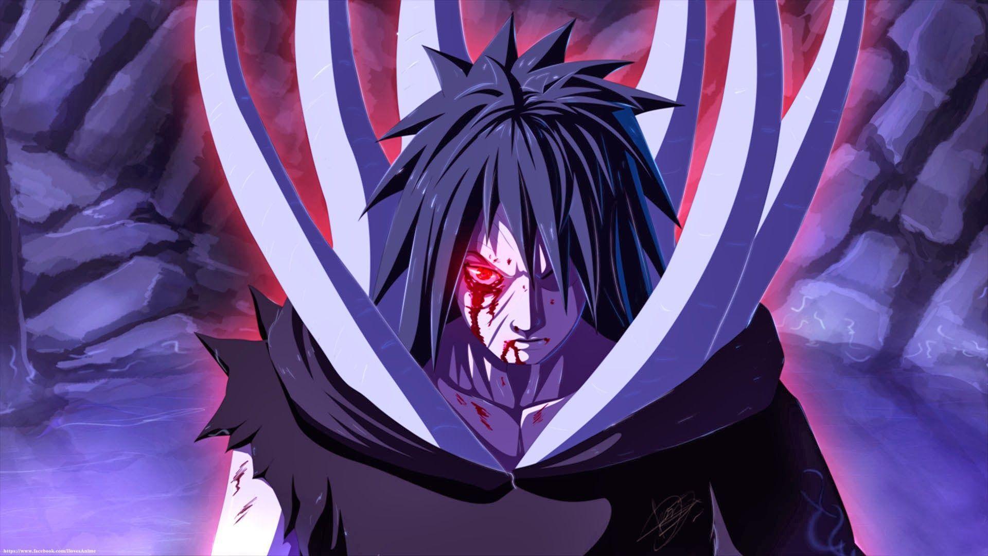 High Resolution Obito Uchiha Sharingan Desktop Wallpaper HD 1080p