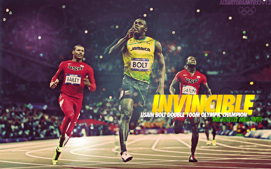 Usain Bolt London 2012 Wallpaper
