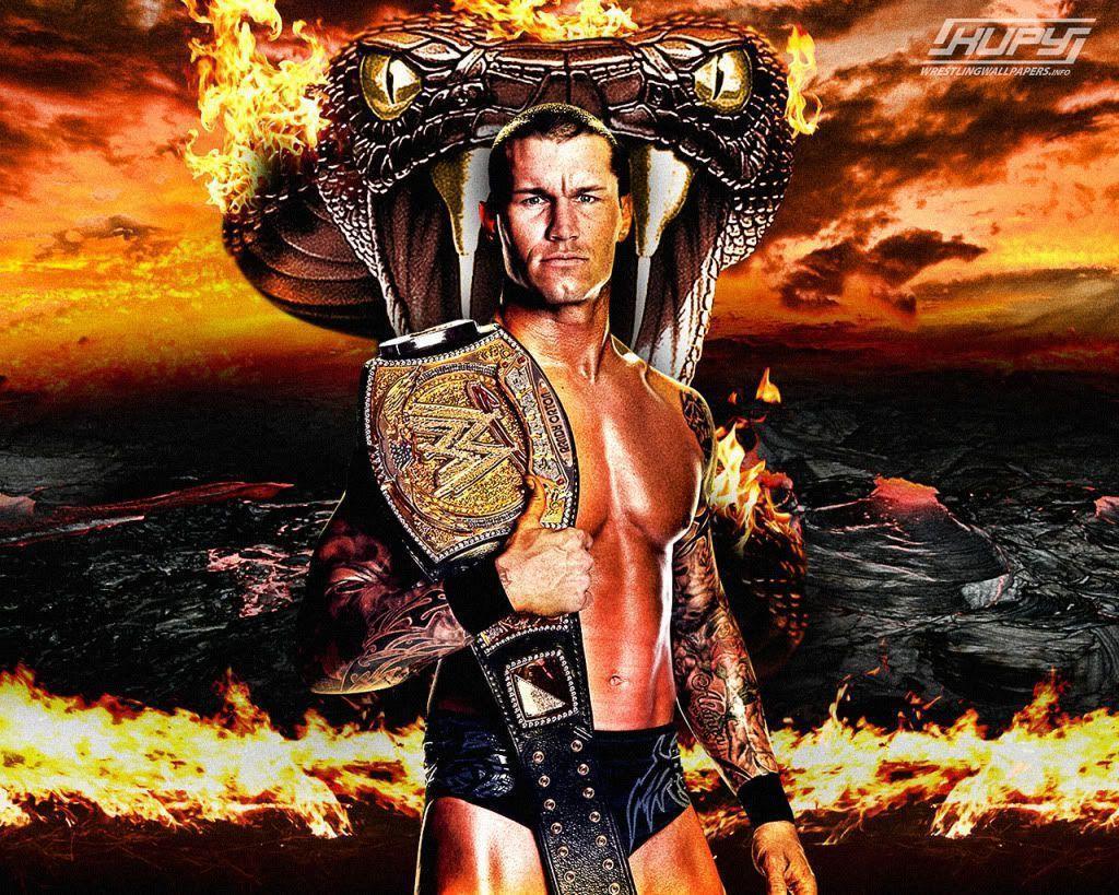 The Viper Photo Randy Orton Wwe Champion Wallpaper